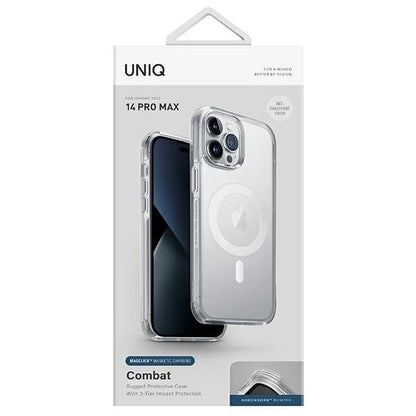 Uniq Combat Magclick Charging case for iPhone 14 Pro Max - transparent_1