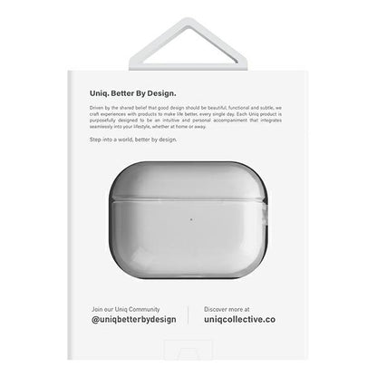 Uniq case Glase AirPods Pro 2 gen transparent/glossy clear_4