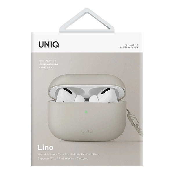 Uniq Lino case for AirPods Pro 2 - beige_4