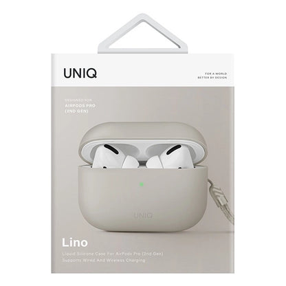 Uniq Lino case for AirPods Pro 2 - beige_4