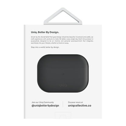 Uniq case for Lino AirPods Pro 2 gen Silicone grey/ash grey_5
