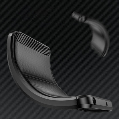 Carbon Case case for Xiaomi Redmi A1+ flexible silicone carbon cover black_6
