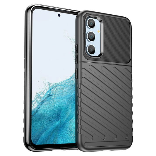Thunder Case case for Samsung Galaxy A54 5G silicone armor case black_0