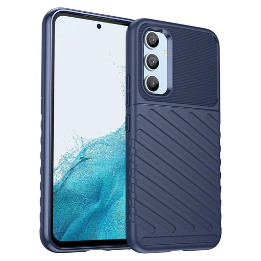 Thunder Case case for Samsung Galaxy A54 5G silicone armored cover blue_0