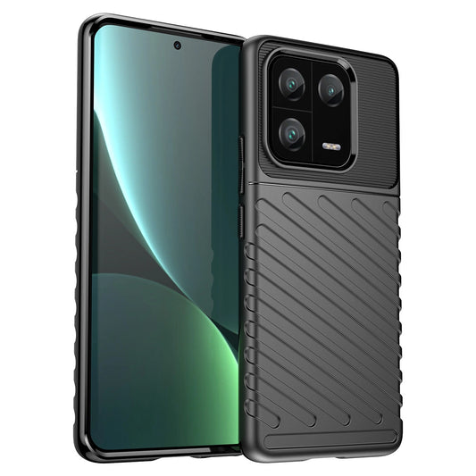 Thunder Case case for Xiaomi 13 Pro silicone armor case black_0