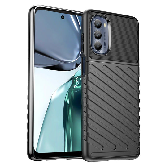 Thunder Case for Motorola Moto G62 5G silicone armor case black_0
