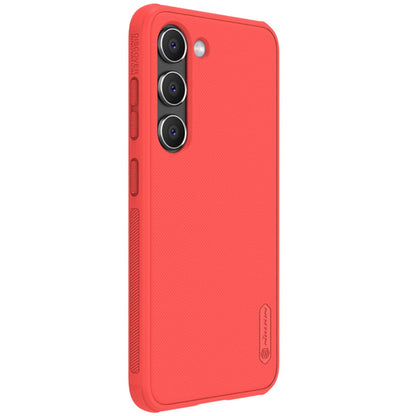 Nillkin Super Frosted Shield Pro case for Samsung Galaxy S23+ armored cover + phone stand red_2