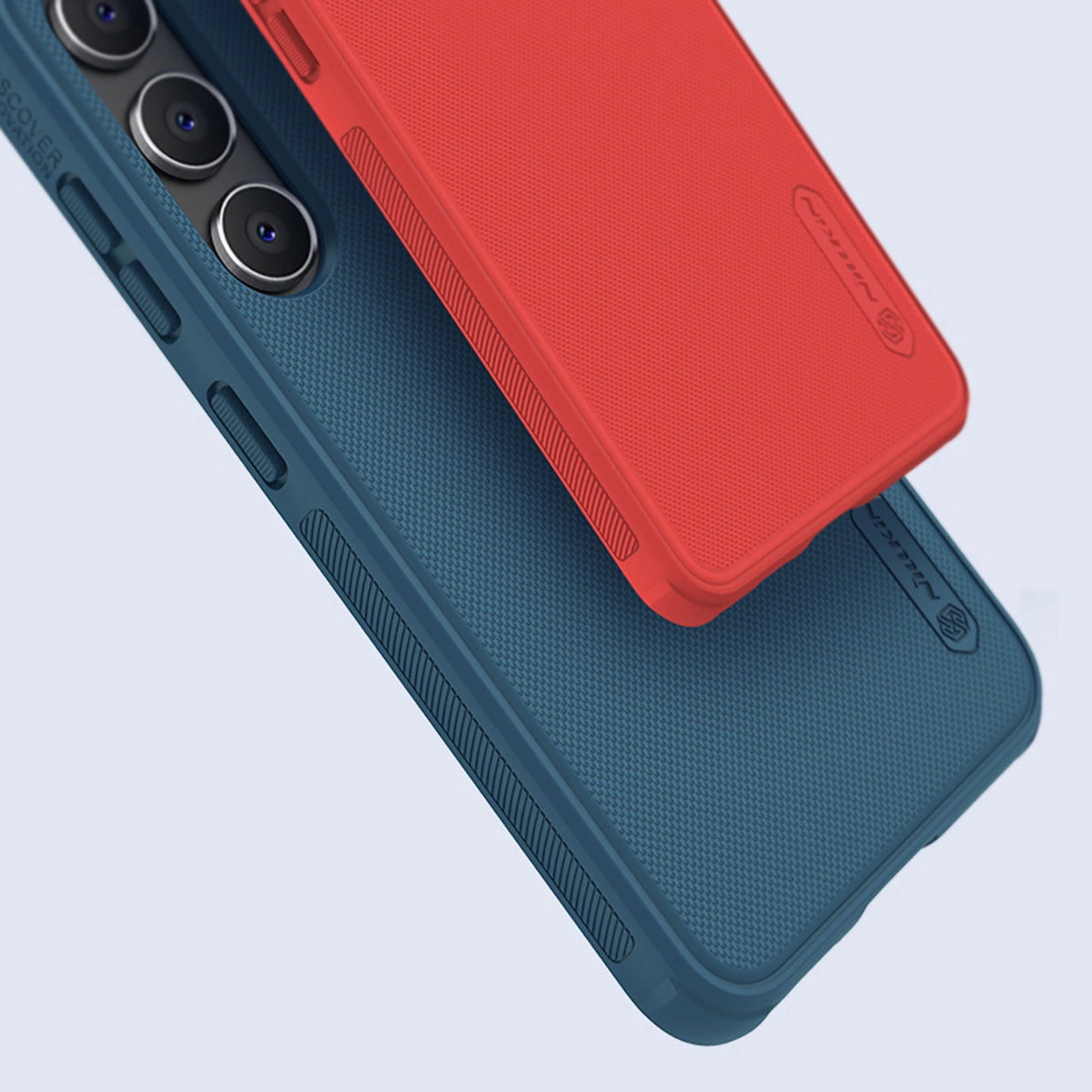 Nillkin Super Frosted Shield Pro case for Samsung Galaxy S23+ armored cover + phone stand red_10