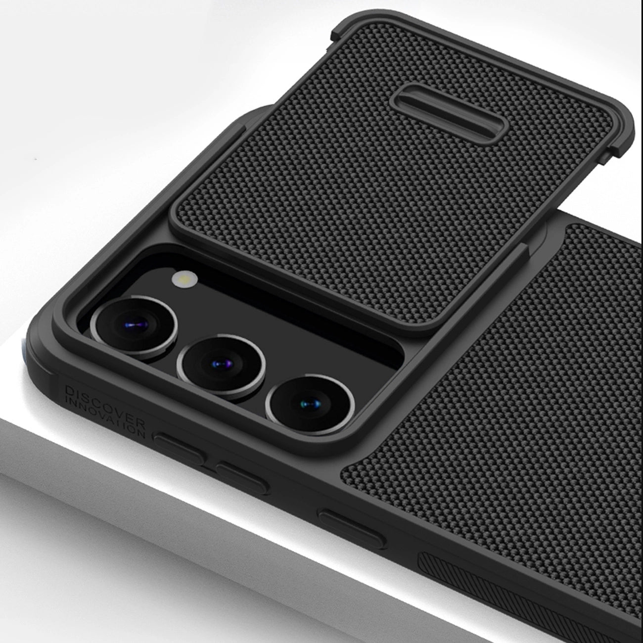 Nillkin Textured S Case for Samsung Galaxy S23+ armored cover with camera cover black_12