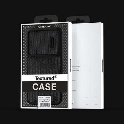 Nillkin Textured S Case for Samsung Galaxy S23+ armored cover with camera cover black_4