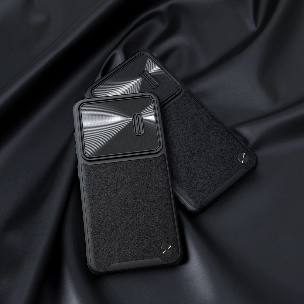 Nillkin CamShield Leather S Case for Samsung Galaxy S23+ cover with camera cover black_20