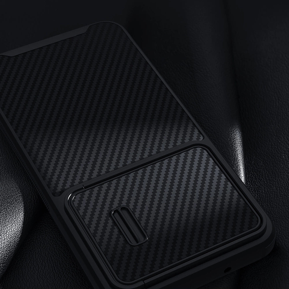 Nillkin Synthetic Fiber S Case for Samsung Galaxy S23, camera cover, black_13