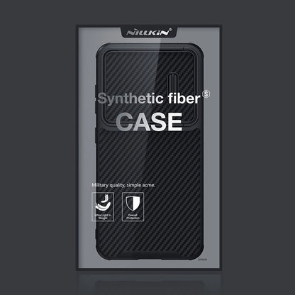 Nillkin Synthetic Fiber S Case for Samsung Galaxy S23, camera cover, black_4