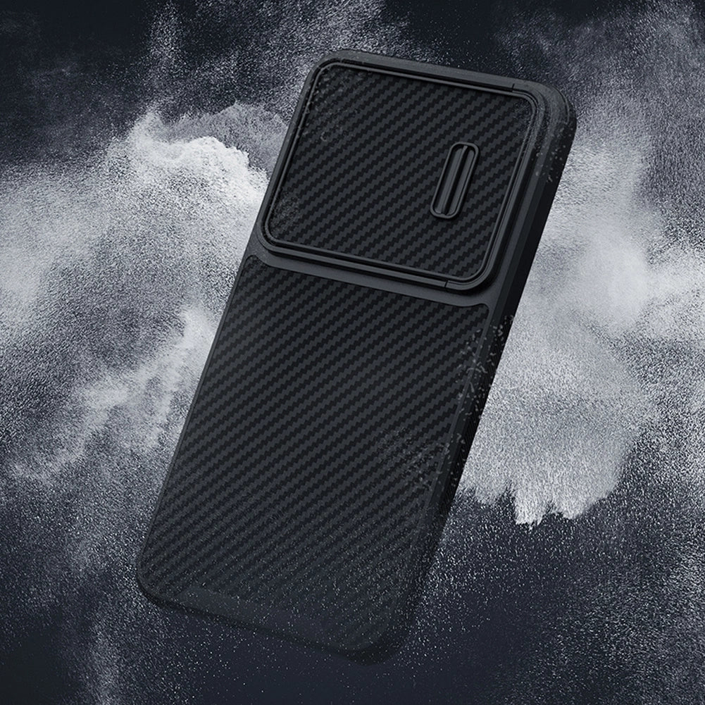 Nillkin Synthetic Fiber S Case for Samsung Galaxy S23, camera cover, black_8