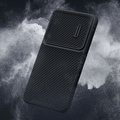 Nillkin Synthetic Fiber S Case for Samsung Galaxy S23, camera cover, black_8