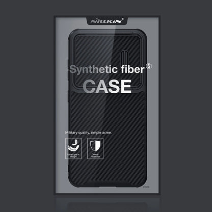 Nillkin Synthetic Fiber S Case for Samsung Galaxy S23+, camera cover, black_4