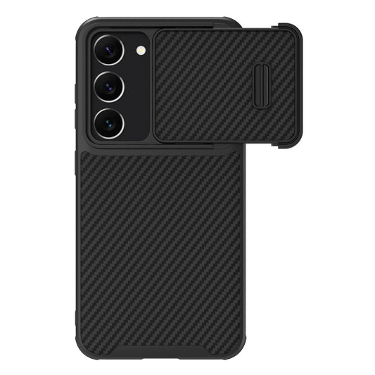 Nillkin Synthetic Fiber S Case for Samsung Galaxy S23+, camera cover, black_0