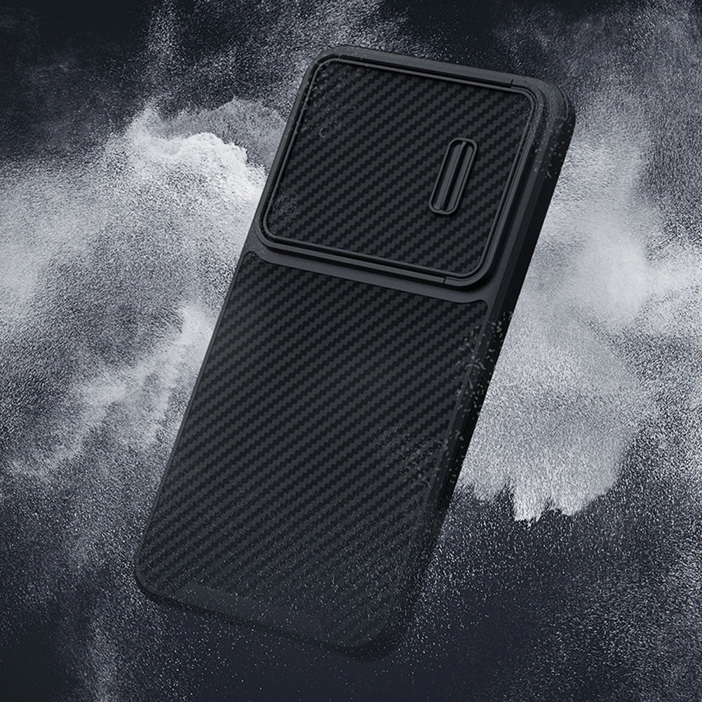 Nillkin Synthetic Fiber S Case for Samsung Galaxy S23+, camera cover, black_8