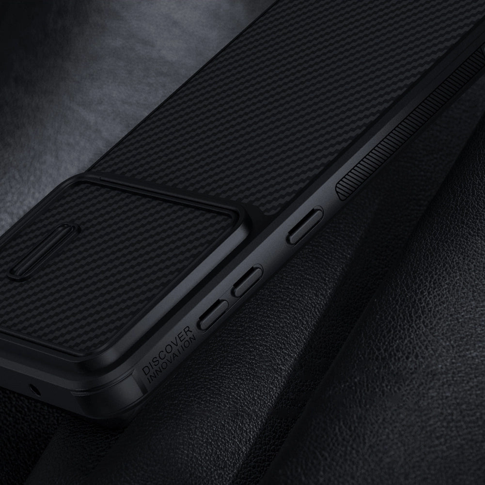 Nillkin Synthetic Fiber S Case for Samsung Galaxy S23+, camera cover, black_15