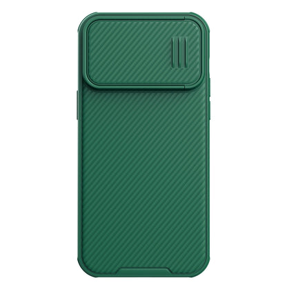 Nillkin CamShield S Case iPhone 14 Pro Max Armored Cover Camera Protector Green_0