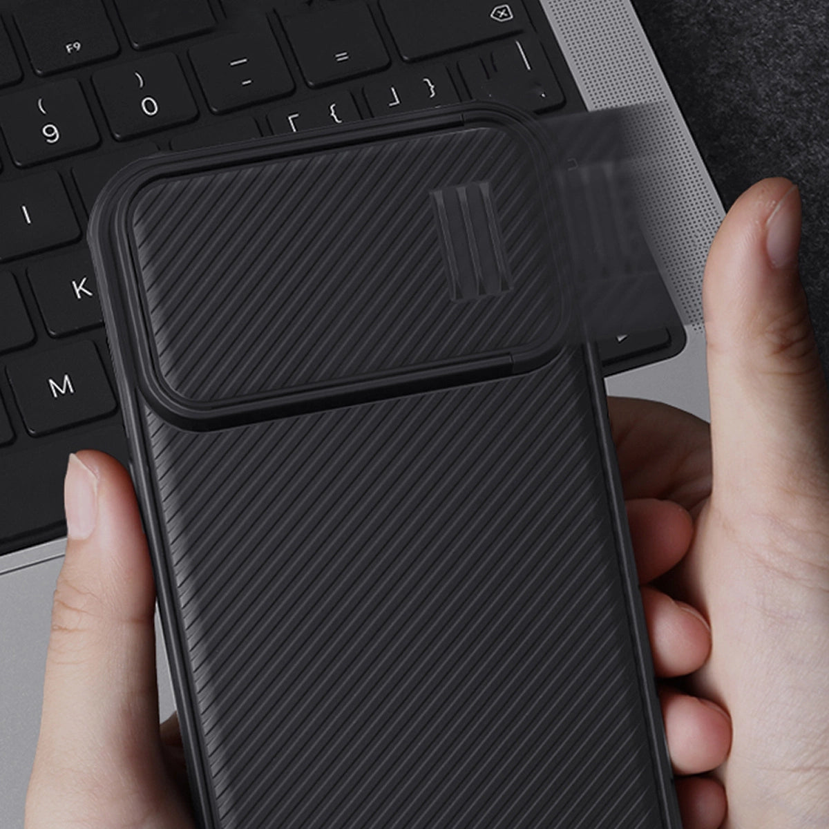 Nillkin CamShield S Case iPhone 14 Pro Max Armored Cover Camera Protector Black_9