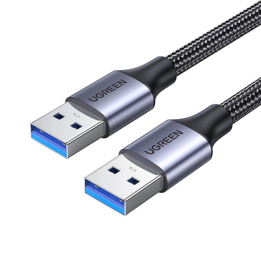 Ugreen cable USB cable - USB 3.0 5Gb/s 1m gray (US373)_0