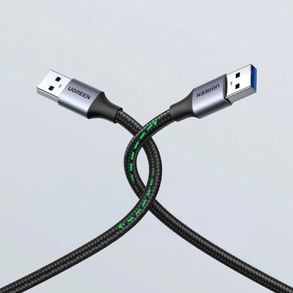 Ugreen cable USB cable - USB 3.0 5Gb/s 1m gray (US373)_5