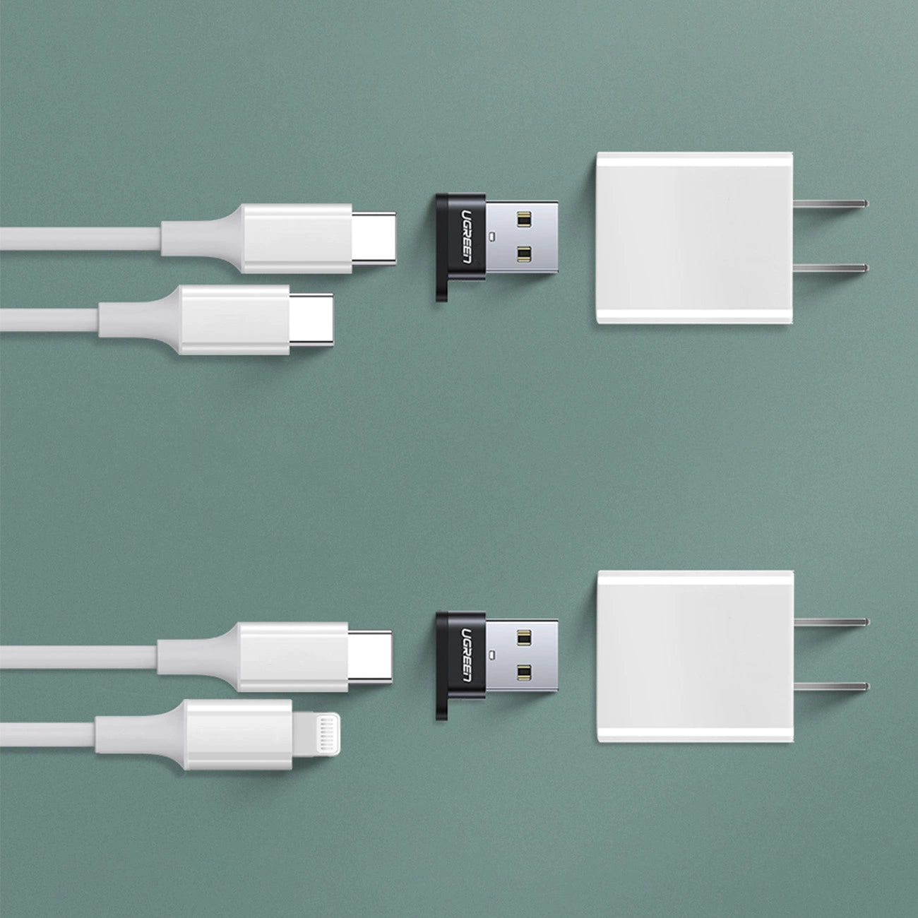 Ugreen US280 50568 USB-C 3.1 (female) / USB-A 2.0 (male) adapter - black_6