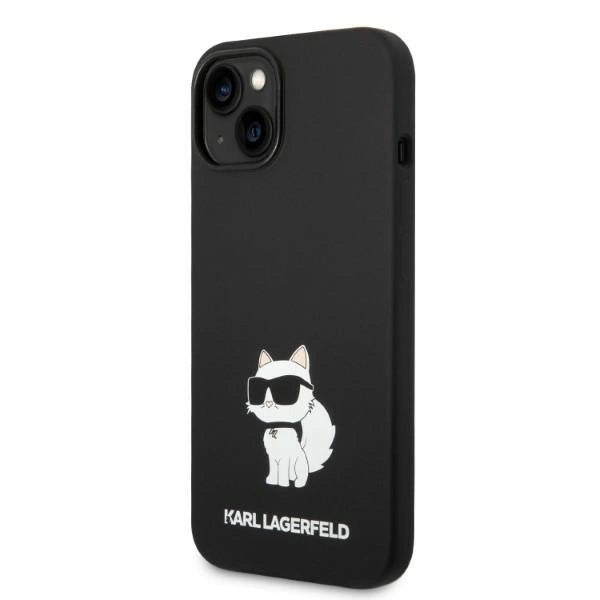 Karl Lagerfeld KLHMP14MSNCHBCK iPhone 14 Plus 6.7" hardcase black/black Silicone Choupette MagSafe_1
