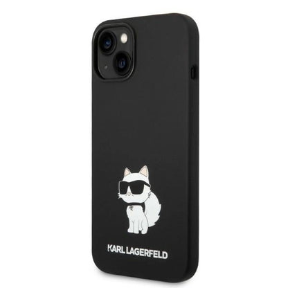 Karl Lagerfeld KLHMP14MSNCHBCK iPhone 14 Plus 6.7" hardcase black/black Silicone Choupette MagSafe_1