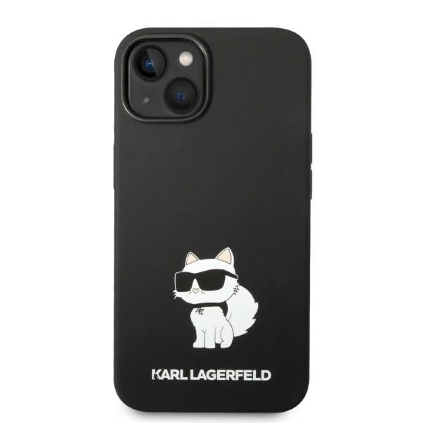 Karl Lagerfeld KLHMP14MSNCHBCK iPhone 14 Plus 6.7" hardcase black/black Silicone Choupette MagSafe_2