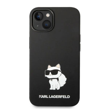 Karl Lagerfeld KLHMP14MSNCHBCK iPhone 14 Plus 6.7" hardcase black/black Silicone Choupette MagSafe_2
