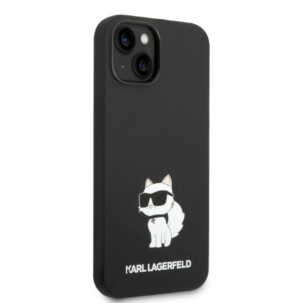 Karl Lagerfeld KLHMP14MSNCHBCK iPhone 14 Plus 6.7" hardcase black/black Silicone Choupette MagSafe_3