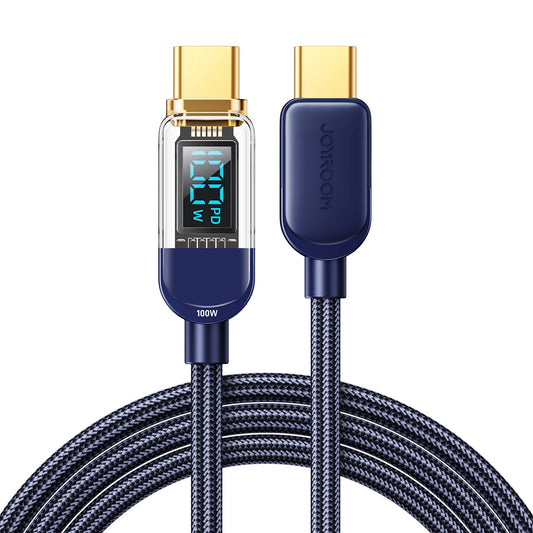 Kabel do USB-C 100W 1.2m Joyroom S-CC100A4 (niebieski)_0