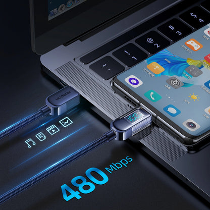 Kabel do USB-C 100W 1.2m Joyroom S-CC100A4 (niebieski)_3