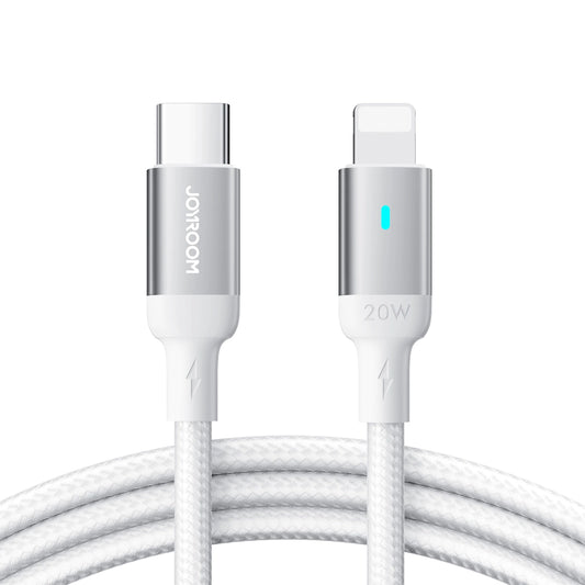 Joyroom S-CL020A10 (white) USB Lightning Type C 20W 2m cable_0