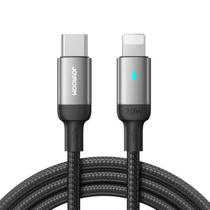 Joyroom S-CL020A10 (black) USB Lightning Type C 20W 1.2m cable_0