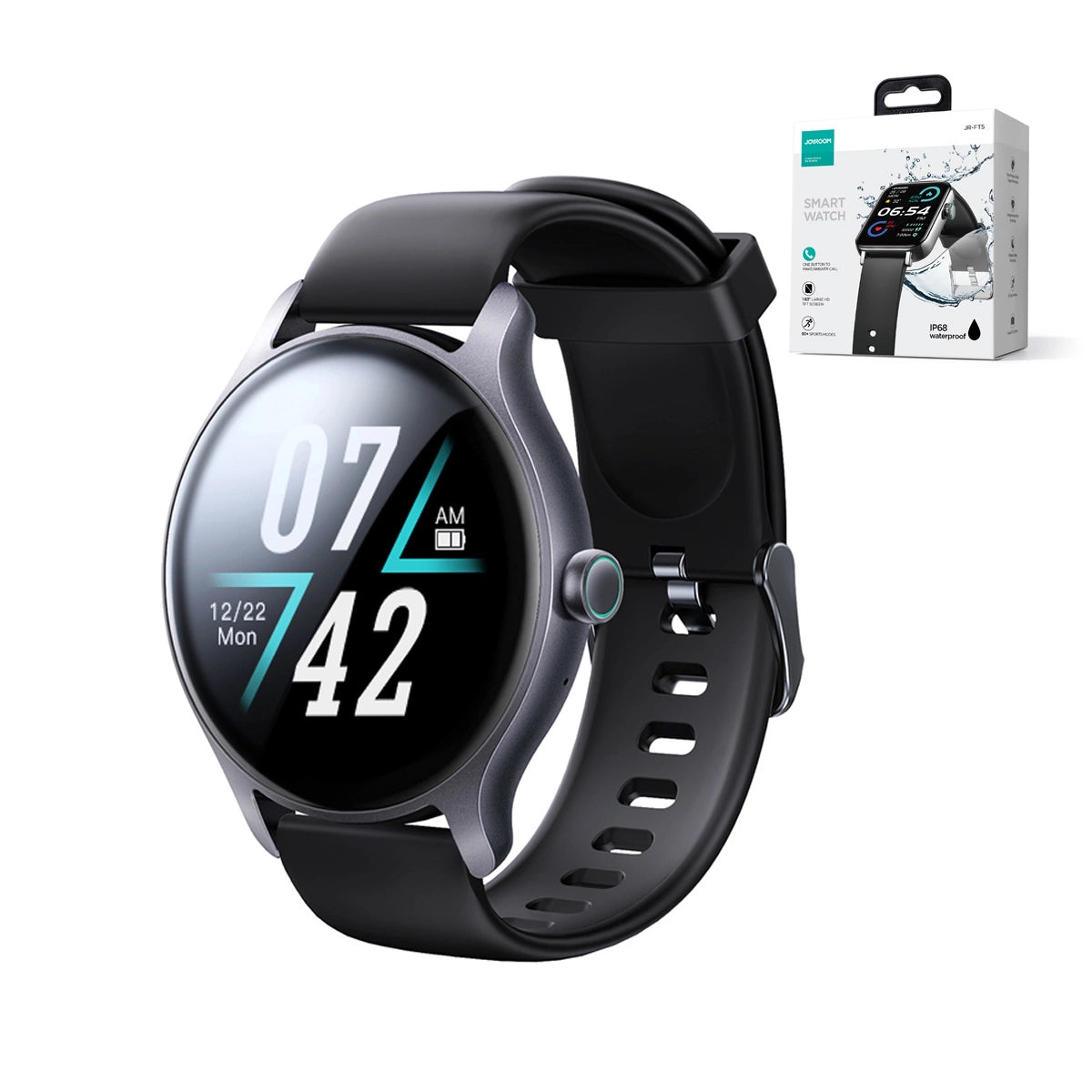Joyroom Classis Series JR-FC1 smartwatch with call answering function / IP68 protection - gray_7