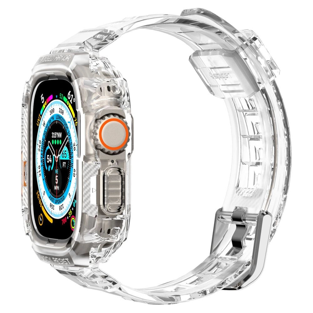 Spigen Rugged Armor Pro Case with Strap for Apple Watch Ultra (49mm) - Clear_1