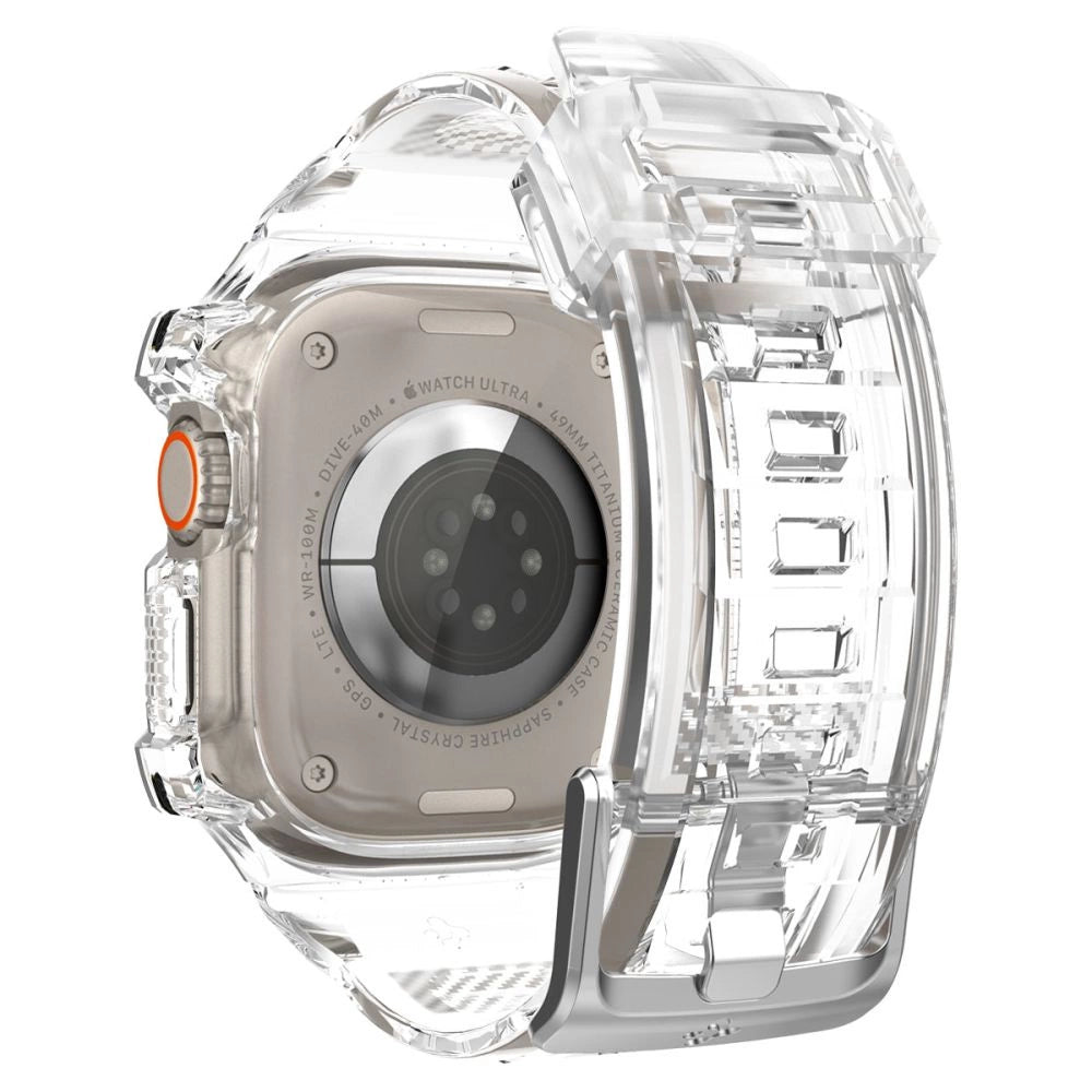 Spigen Rugged Armor Pro Case with Strap for Apple Watch Ultra (49mm) - Clear_6