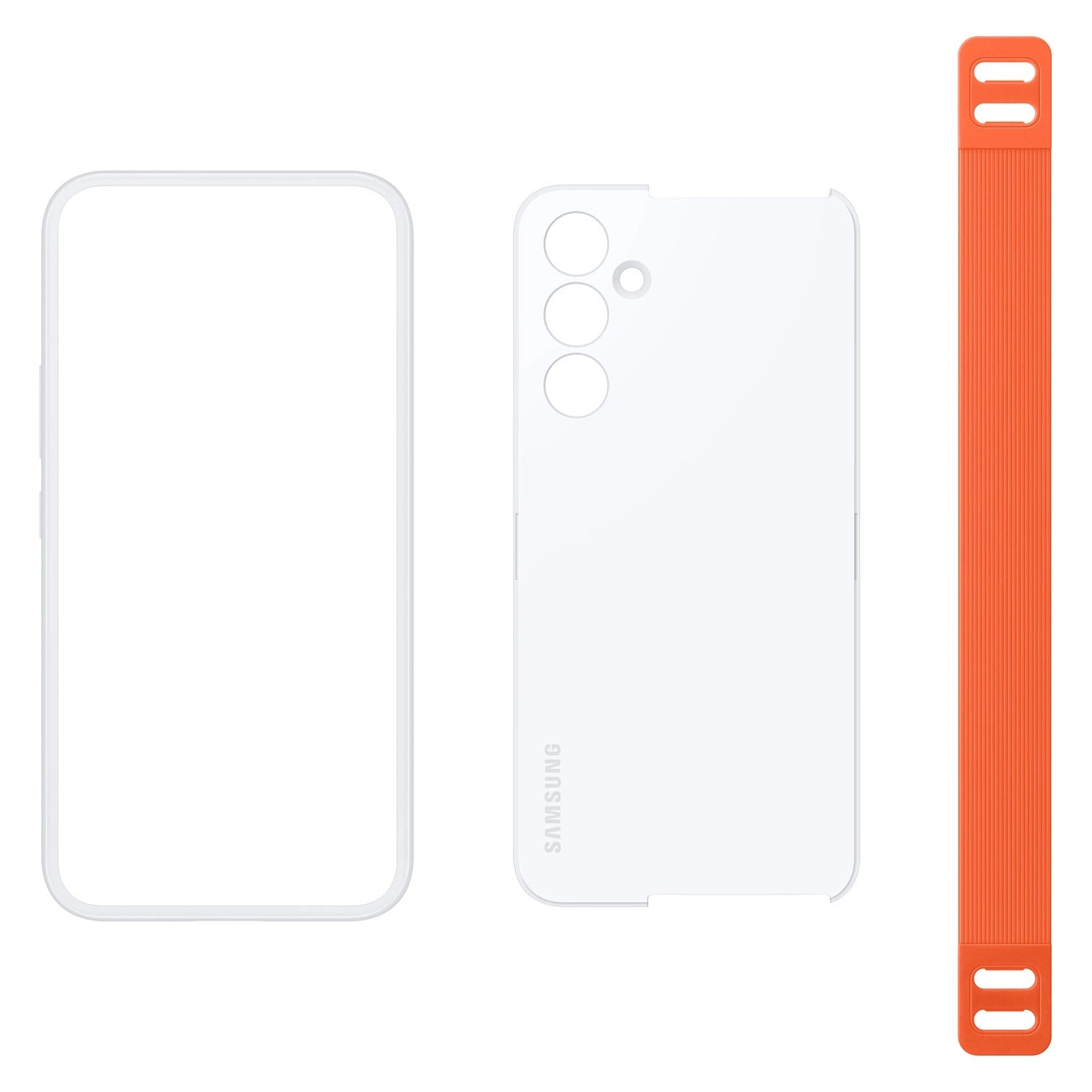 Samsung Haze Grip Case for Samsung Galaxy A54 5G cover white (EF-XA546CWEGWW)_6