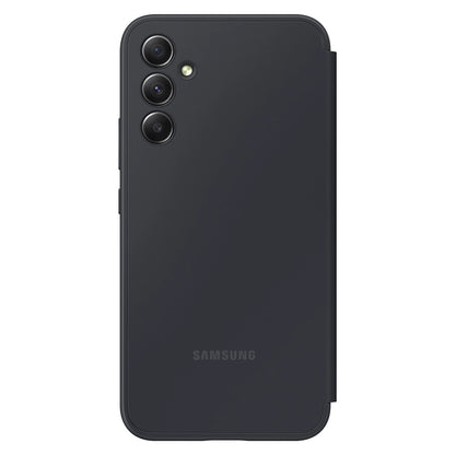 Samsung Smart View Wallet Case for Samsung Galaxy A34 5G Cover with Smart Flip Window Card Wallet Black (EF-ZA346CBEGWW)_1