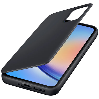Samsung Smart View Wallet Case for Samsung Galaxy A34 5G Cover with Smart Flip Window Card Wallet Black (EF-ZA346CBEGWW)_3