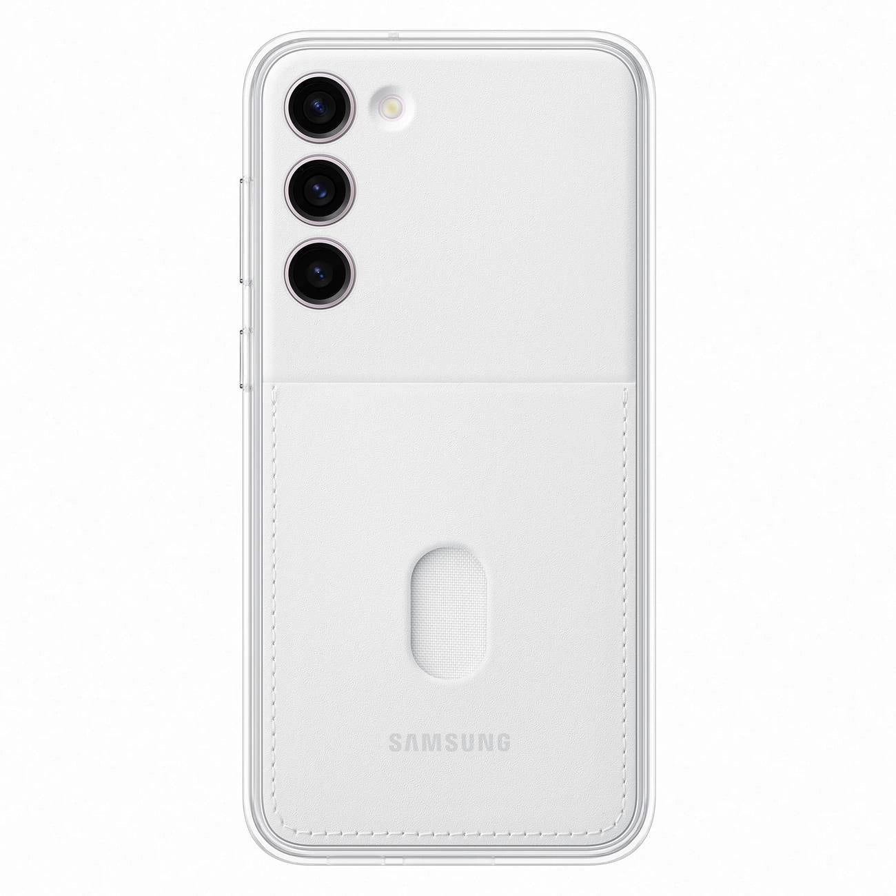 Samsung Frame Cover for Samsung Galaxy S23+ case with interchangeable backs white (EF-MS916CWEGWW)_0
