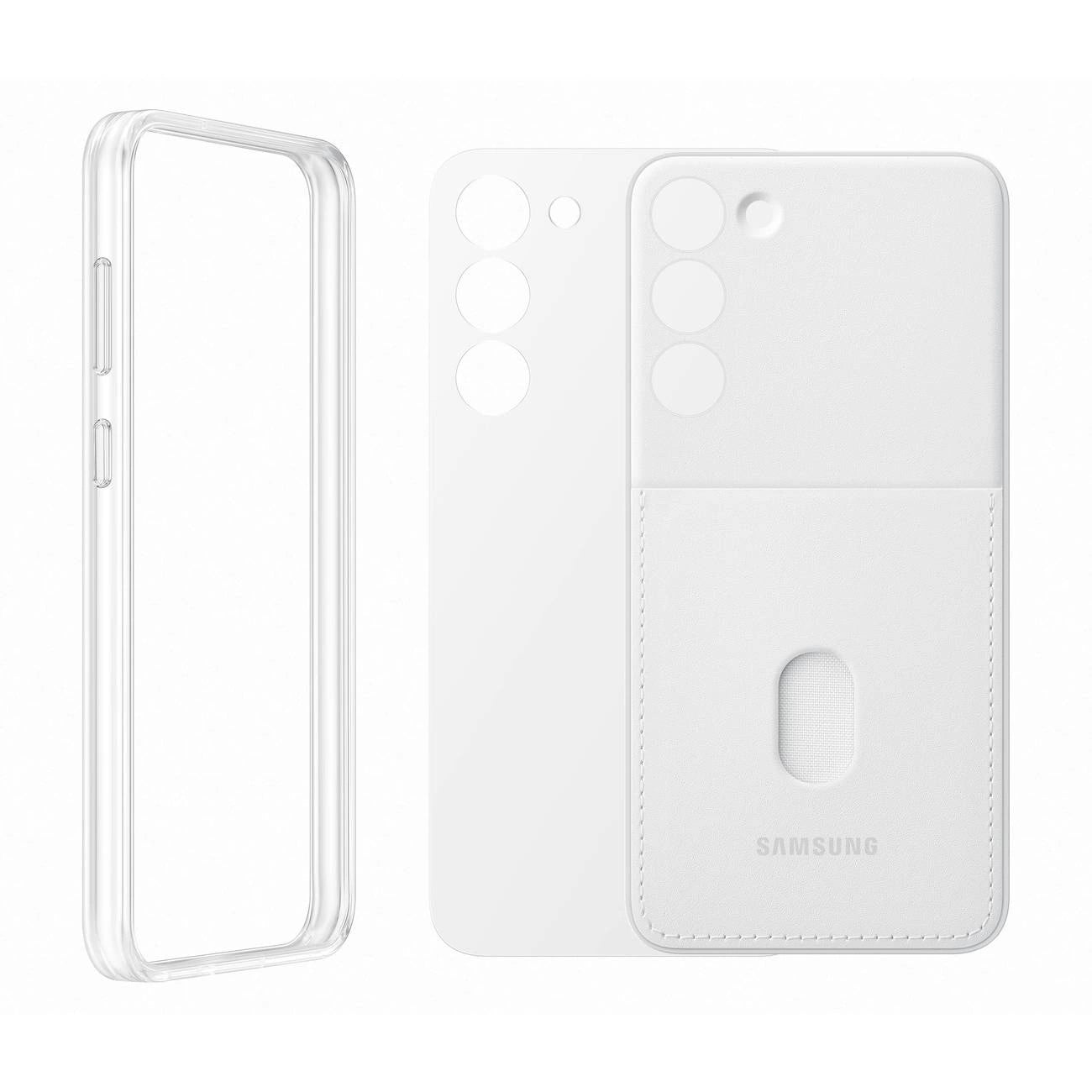 Samsung Frame Cover for Samsung Galaxy S23+ case with interchangeable backs white (EF-MS916CWEGWW)_6