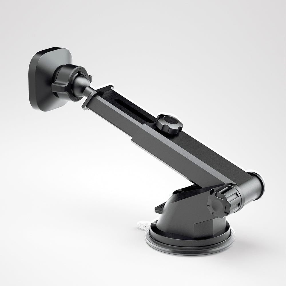 Dudao magnetic car phone holder with telescopic arm black (F6Max)_5