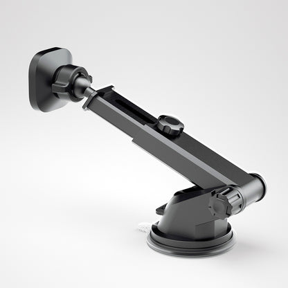 Dudao magnetic car phone holder with telescopic arm black (F6Max)_5