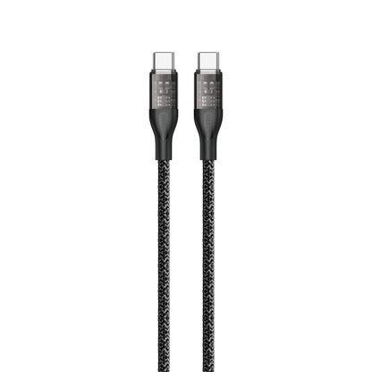 Dudao L22C USB-C - USB-C cable 120W 1m - gray_0