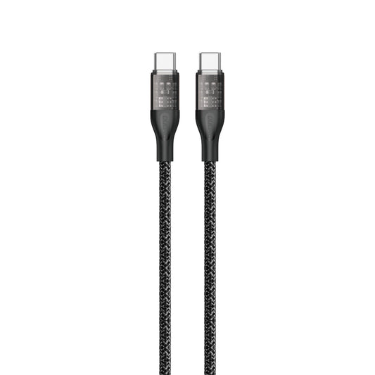 Dudao L22C USB-C - USB-C cable 120W 1m - gray_0