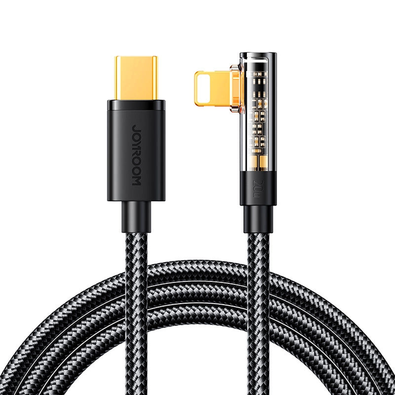 Joyroom S-C Lightning Angle 20W 1.2m USB to USB-C Lightning cable S-CL020A6 (black)_11